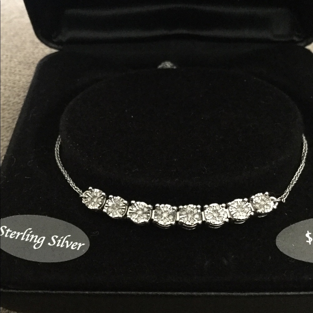 Diamond Bolo Bracelet